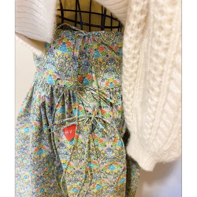 HORROR VACUI クロエ フローラル コットンポプリンスカート レディースのスカート(ロングスカート)の商品写真