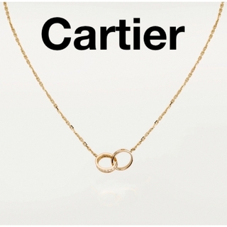 カルティエ(Cartier)の【カルティエ】ラブネックレス ダイヤモンド YG(ネックレス)