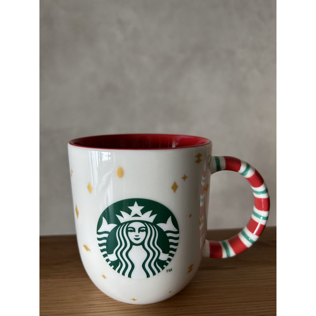 Starbucks　ホリデー2022マグキャンディーケーン355ml インテリア/住まい/日用品のキッチン/食器(グラス/カップ)の商品写真