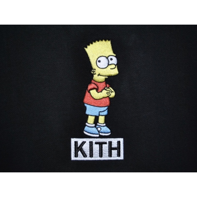 KITH キス シンプソンズ Box Logo Hoodie 黒 M  新古 3