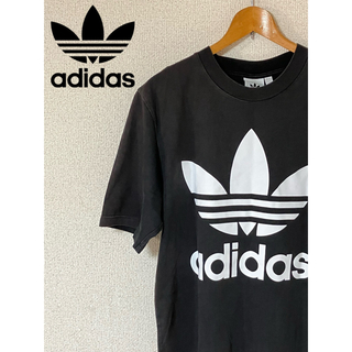 アディダス(adidas)のビッグトレフォイル フロントロゴ フロントプリント ビッグシルエット(Tシャツ/カットソー(半袖/袖なし))