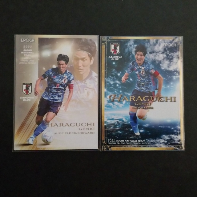 EPOCH(エポック)の原口元気 サッカー日本代表 カード エンタメ/ホビーのトレーディングカード(シングルカード)の商品写真