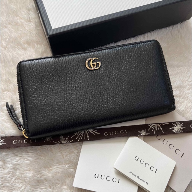 現金特価 正規品 GUCCI長財布ラウンドファスナー 1709178