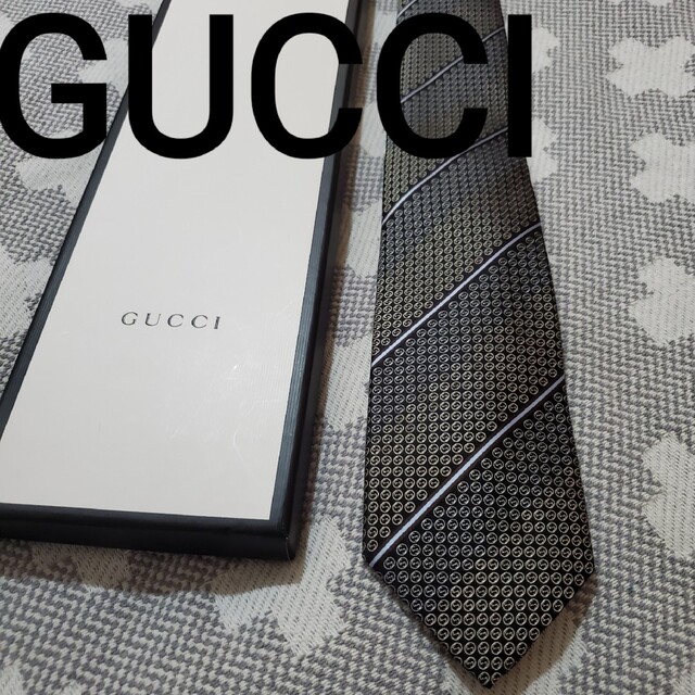 Gucci(グッチ)のちぃ様売約済み【最上級　美品　GUCCI】素敵なネクタイ メンズのファッション小物(ネクタイ)の商品写真