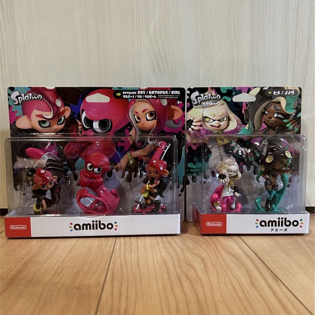 【新品】amiibo スプラトゥーン トリプルセット テンタクルズセットゲームキャラクター