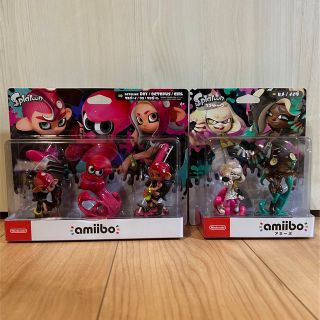 ニンテンドウ(任天堂)の【新品】amiibo スプラトゥーン トリプルセット テンタクルズセット (ゲームキャラクター)