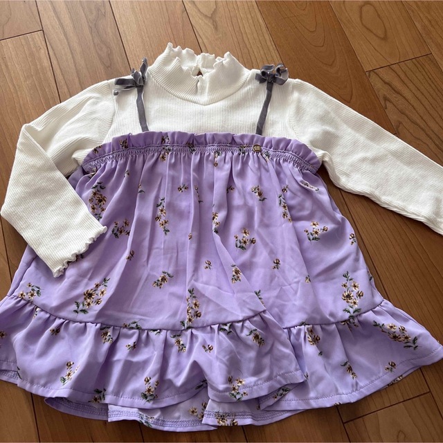 petit main(プティマイン)のプティマイン　カットソー　100 キッズ/ベビー/マタニティのキッズ服女の子用(90cm~)(Tシャツ/カットソー)の商品写真