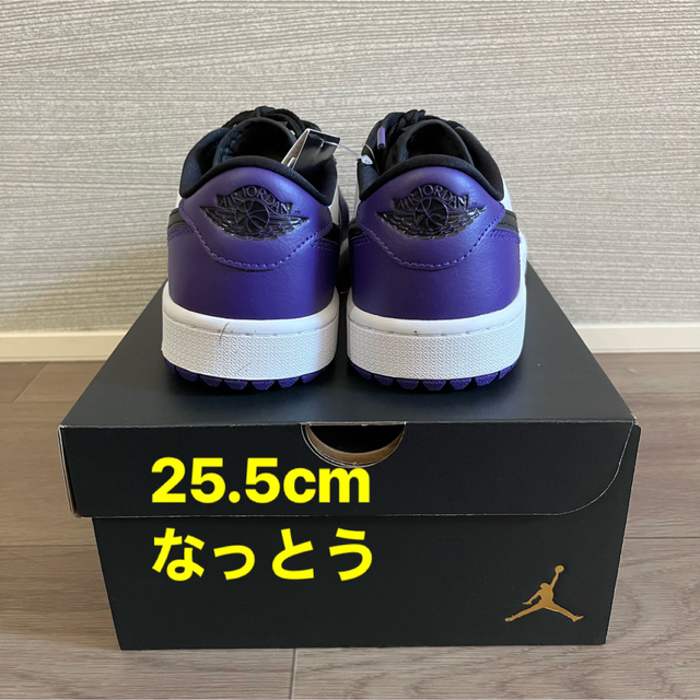 NIKE(ナイキ)の【25.5cm】JORDAN 1 LOW GOLF "COURT PURPLE" メンズの靴/シューズ(スニーカー)の商品写真