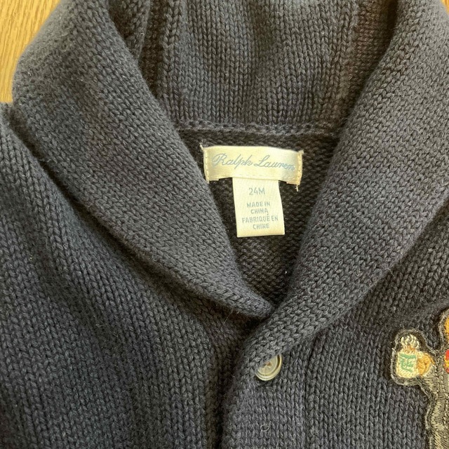 Ralph Lauren(ラルフローレン)のラルフローレン　カーディガン キッズ/ベビー/マタニティのキッズ服男の子用(90cm~)(カーディガン)の商品写真