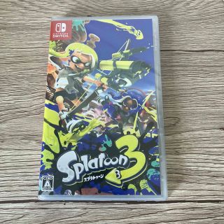 ニンテンドウ(任天堂)のスプラトゥーン3 Switch 新品未開封(家庭用ゲームソフト)