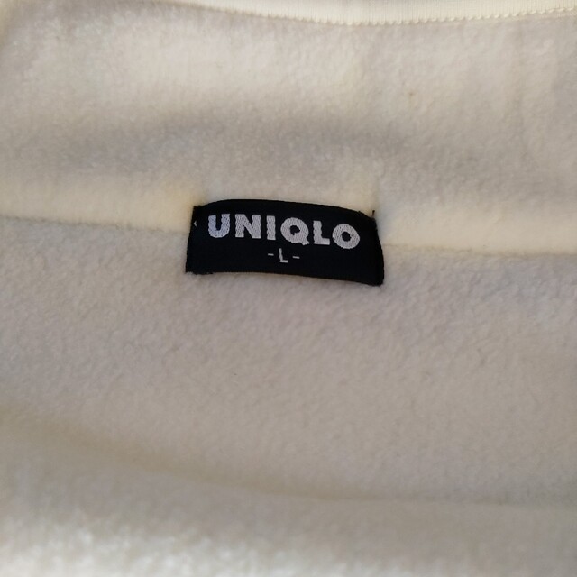 UNIQLO(ユニクロ)のUNIQLO×tsuji フリース白L　ユニセックス レディースのジャケット/アウター(その他)の商品写真