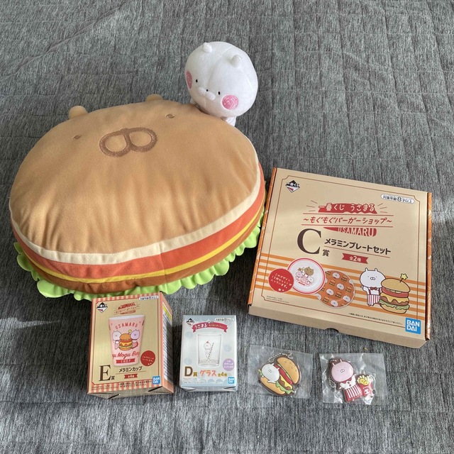 BANDAI(バンダイ)のうさまる　一番くじ エンタメ/ホビーのおもちゃ/ぬいぐるみ(キャラクターグッズ)の商品写真