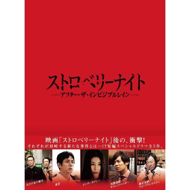 ストロベリーナイト アフター・ザ・インビジブルレイン DVD エンタメ/ホビーのDVD/ブルーレイ(日本映画)の商品写真