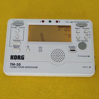 コルグ(KORG)の【中古】楽器チューナー・メトロノーム　コンボ　KORG TM-50(その他)