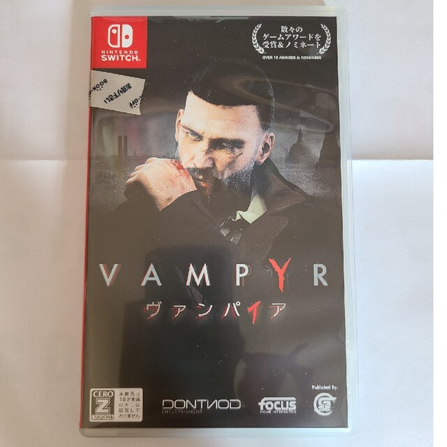 Vampyr - ヴァンパイア Switch エンタメ/ホビーのゲームソフト/ゲーム機本体(家庭用ゲームソフト)の商品写真