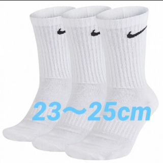 ナイキ(NIKE)のNIKE  ナイキ　クルーソックス　靴下　ソックス　２３〜２５cm(ソックス)