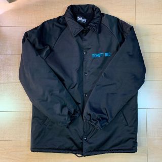 ショット(schott)のだ様専用　Schott 裏ボアコーチジャケット L(ナイロンジャケット)