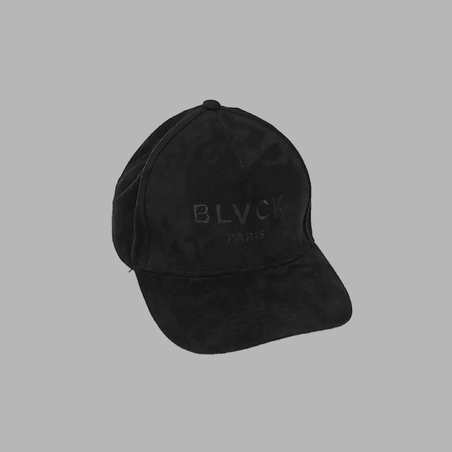 BLVCK PARIS SUEDE CAP ブラックパリス - キャップ