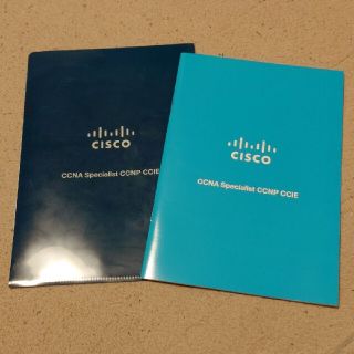 CISCO　ノベルティ　ノート　ファイル(ノベルティグッズ)