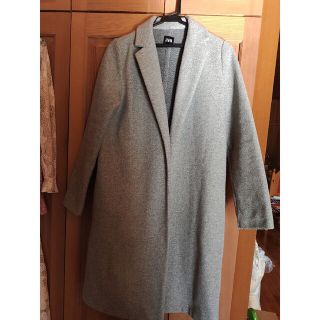 ザラ(ZARA)のZARAグレーコート(ロングコート)