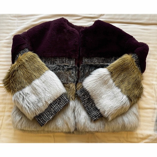 Ameri VINTAGE(アメリヴィンテージ)のAmeri Vintage★MIXTURE FUR BLOUSON レディースのジャケット/アウター(ブルゾン)の商品写真