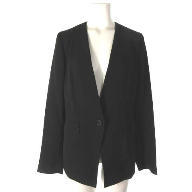 Theory luxe - セオリーリュクス ノーカラージャケット 1B シングル 黒 ...