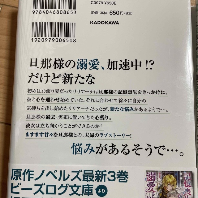 ⭐️専用　記憶喪失の侯爵様に溺愛されています これは偽りの幸福ですか？ １〜4 エンタメ/ホビーの漫画(その他)の商品写真