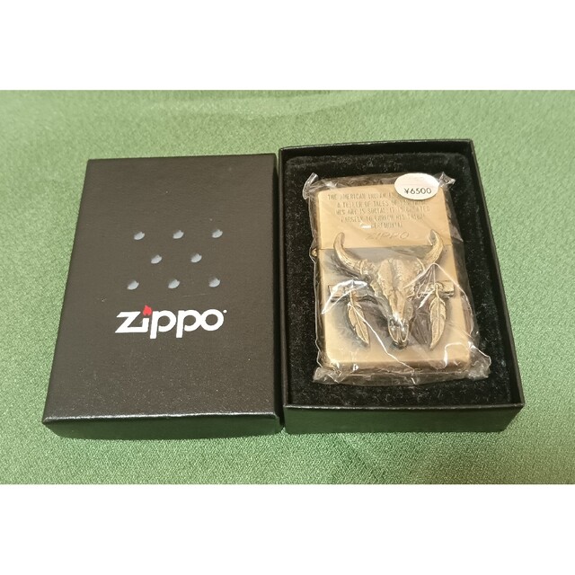Zippo/ジッポー バッファロー　スカル　1992年製 インディアン