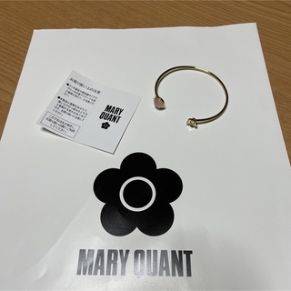 MARY QUANT - 新品　梱包付き　MARY QUANT バングル（ピンク）
