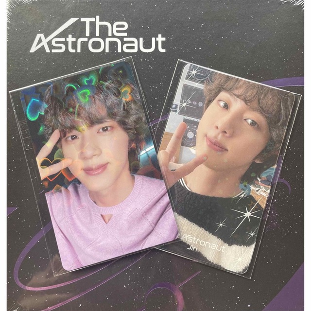 BTS Jin ジンthe Astronaut  JPFC特典　トレカ２枚