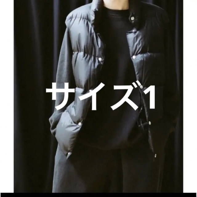 COMOLI - コモリ COMOLI サイズ1。ダウンベスト DOWNVEST。の通販 by