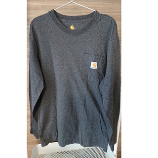 カーハート(carhartt)の【Japan様専用】Carhartt ロンT チャコールグレー 【メンズ】(Tシャツ/カットソー(七分/長袖))