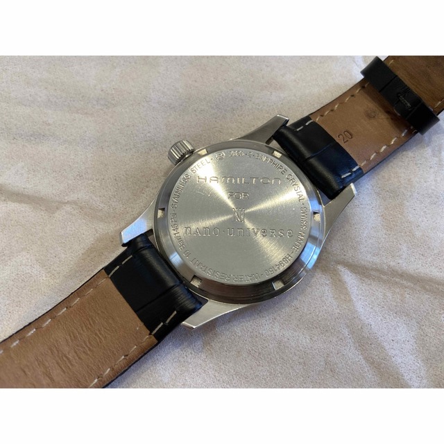 Hamilton(ハミルトン)のHAMILTON ハミルトンカーキ✖️ナノユニバース 自動巻 メンズの時計(腕時計(アナログ))の商品写真