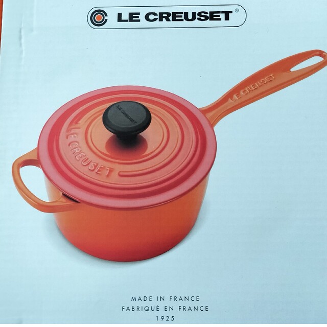 LE CREUSET(ルクルーゼ)の【新品】ル・クルーゼ　シグニチャーソースパン　16cm インテリア/住まい/日用品のキッチン/食器(鍋/フライパン)の商品写真