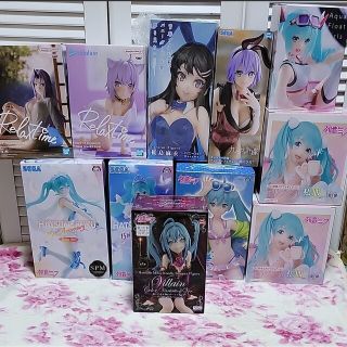 セガ(SEGA)の初音ミクフィギュア等！11点セット♥(アニメ/ゲーム)