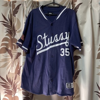 ステューシー(STUSSY)のステューシー　ベースボールシャツ(Tシャツ/カットソー(半袖/袖なし))