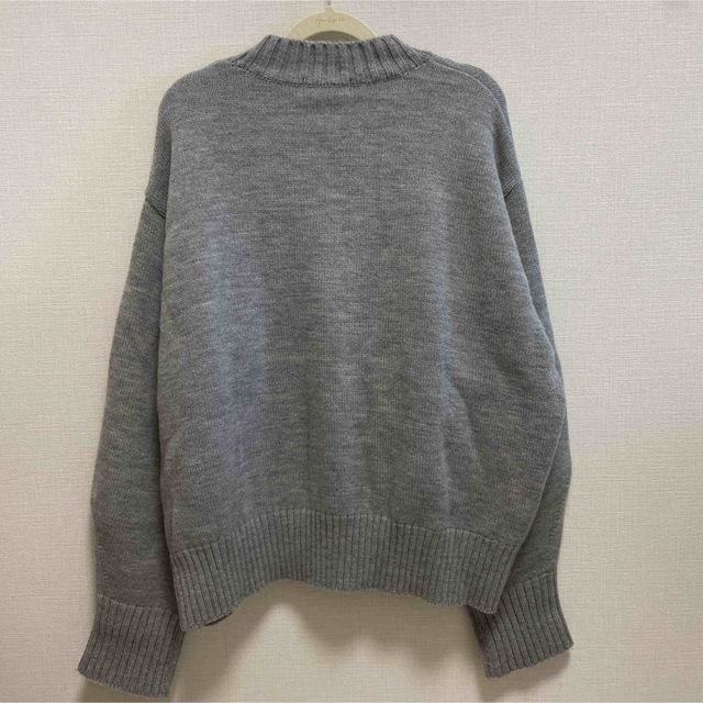 【HYEON】ヘヨン　pumpkin knit / grey