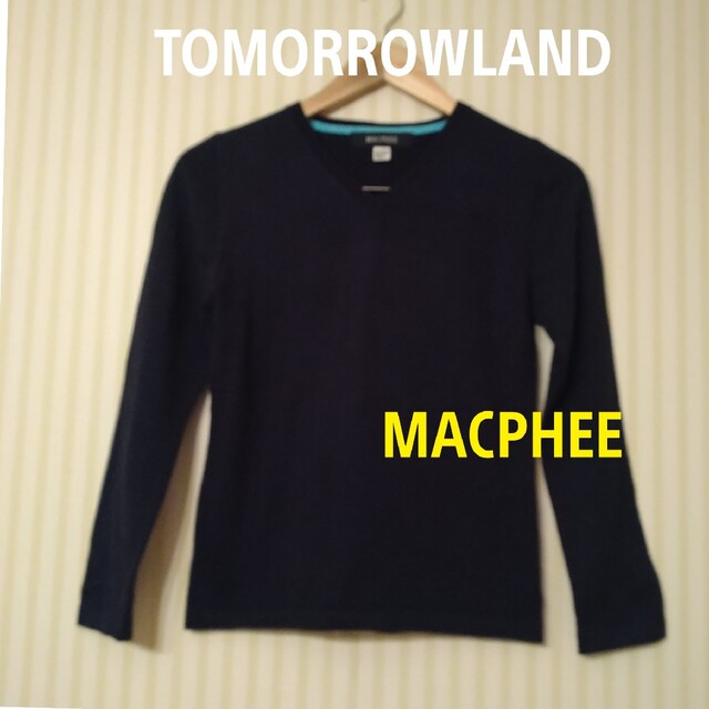 TOMORROWLAND(トゥモローランド)のTOMORROWLAND【MACPHEE】☆ウール100％•Vネックセーター レディースのトップス(ニット/セーター)の商品写真