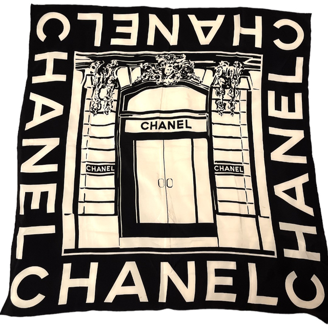 超希少✨CHANEL★シャネル★スカーフ★カンボン通り★ヴィンテージみールームブランド