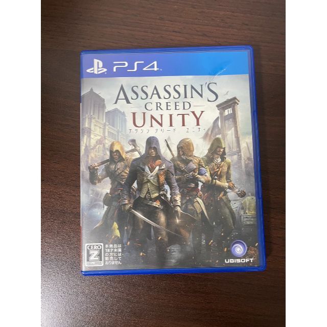 アサシンクリード　ユニティ　Assasin's creed Unity　PS4 エンタメ/ホビーのゲームソフト/ゲーム機本体(家庭用ゲームソフト)の商品写真