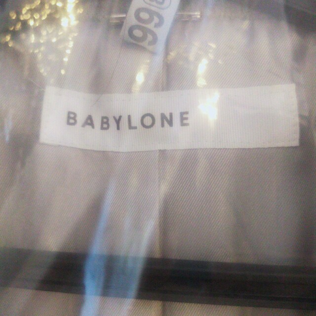 BABYLONE(バビロン)の再値下げ BABYLONE Ｐコート　グレー レディースのジャケット/アウター(ピーコート)の商品写真