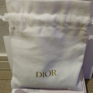 ディオール(Dior)のDior ディオール★ミニサイズ　巾着袋　保管袋　新品未使用(ポーチ)