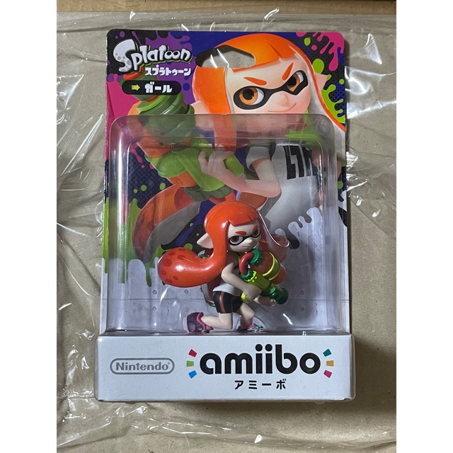 任天堂(ニンテンドウ)の新品未開封　スプラトゥーンamiibo ガール(スプラトゥーンシリーズ) エンタメ/ホビーのフィギュア(ゲームキャラクター)の商品写真