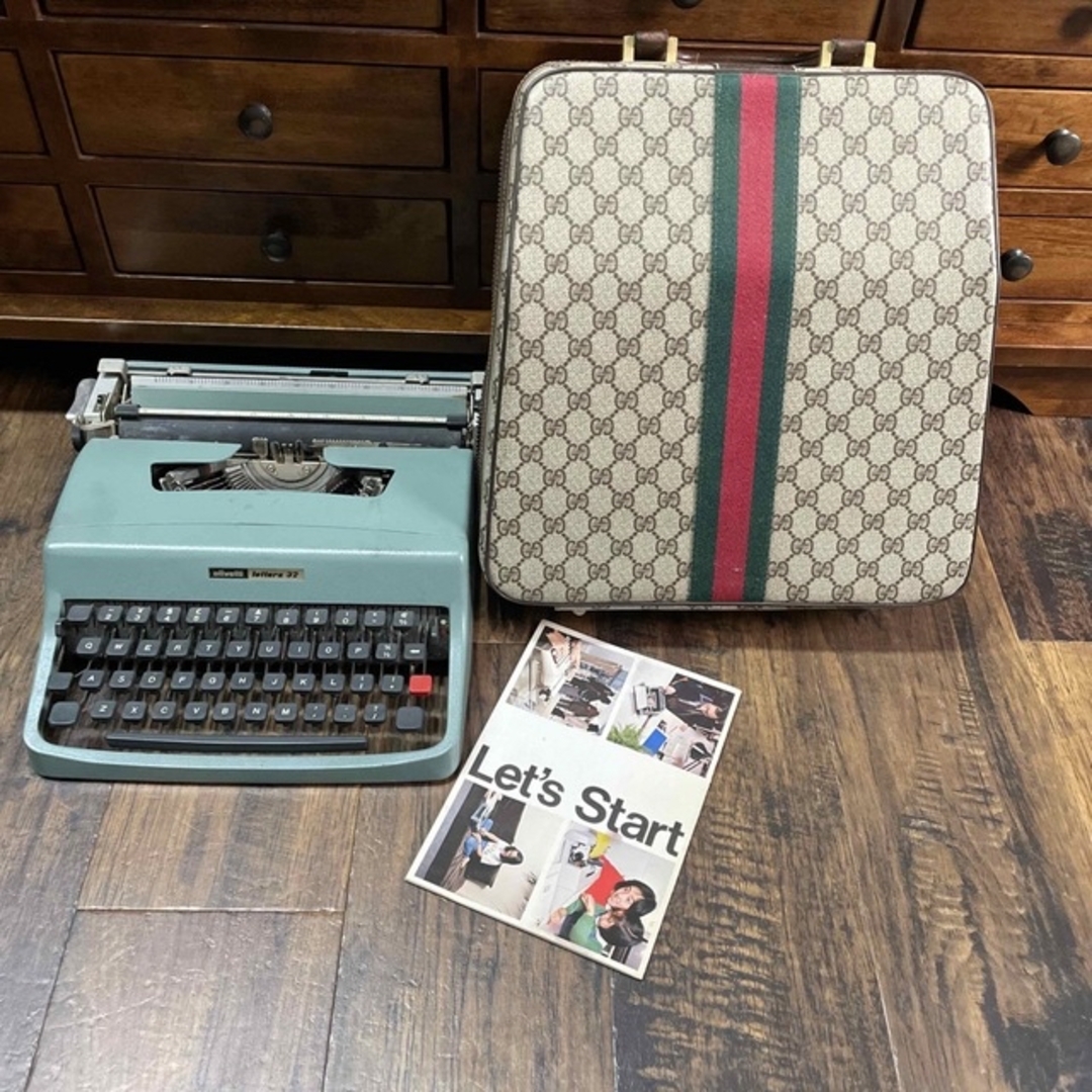 Gucci(グッチ)のグッチ　タイプライター　インテリアとして エンタメ/ホビーの美術品/アンティーク(その他)の商品写真