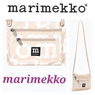 マリメッコ(marimekko)の新品　マリメッコ　MARILOGO　ロゴ　ショルダーバッグ　サコッシュ(ポーチ)