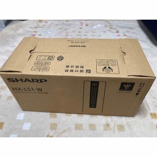 シャープ(SHARP)のSHARP セラミックファンヒーター HX-LS1-W(電気ヒーター)