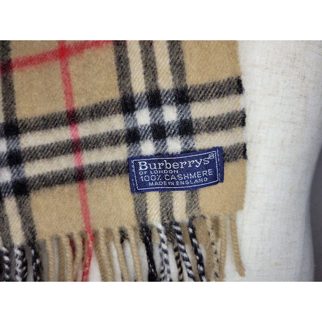 BURBERRY - BURBERRY マフラー カシミア 100% 定番 【美品】の通販 by