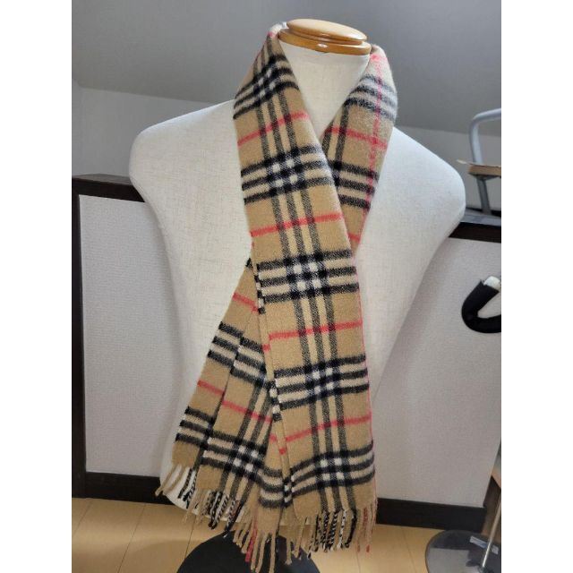 BURBERRY - BURBERRY マフラー カシミア 100% 定番 【美品】の通販 by