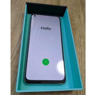 オッポ(OPPO)のOPPO Reno 7a SIMフリー ドリームブルー　中古品(スマートフォン本体)