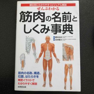 ぜんぶわかる筋肉の名前としくみ事典 部位別にわかりやすくビジュアル解説(健康/医学)